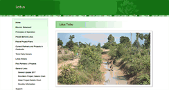Desktop Screenshot of lotus-trust-hilfe.com
